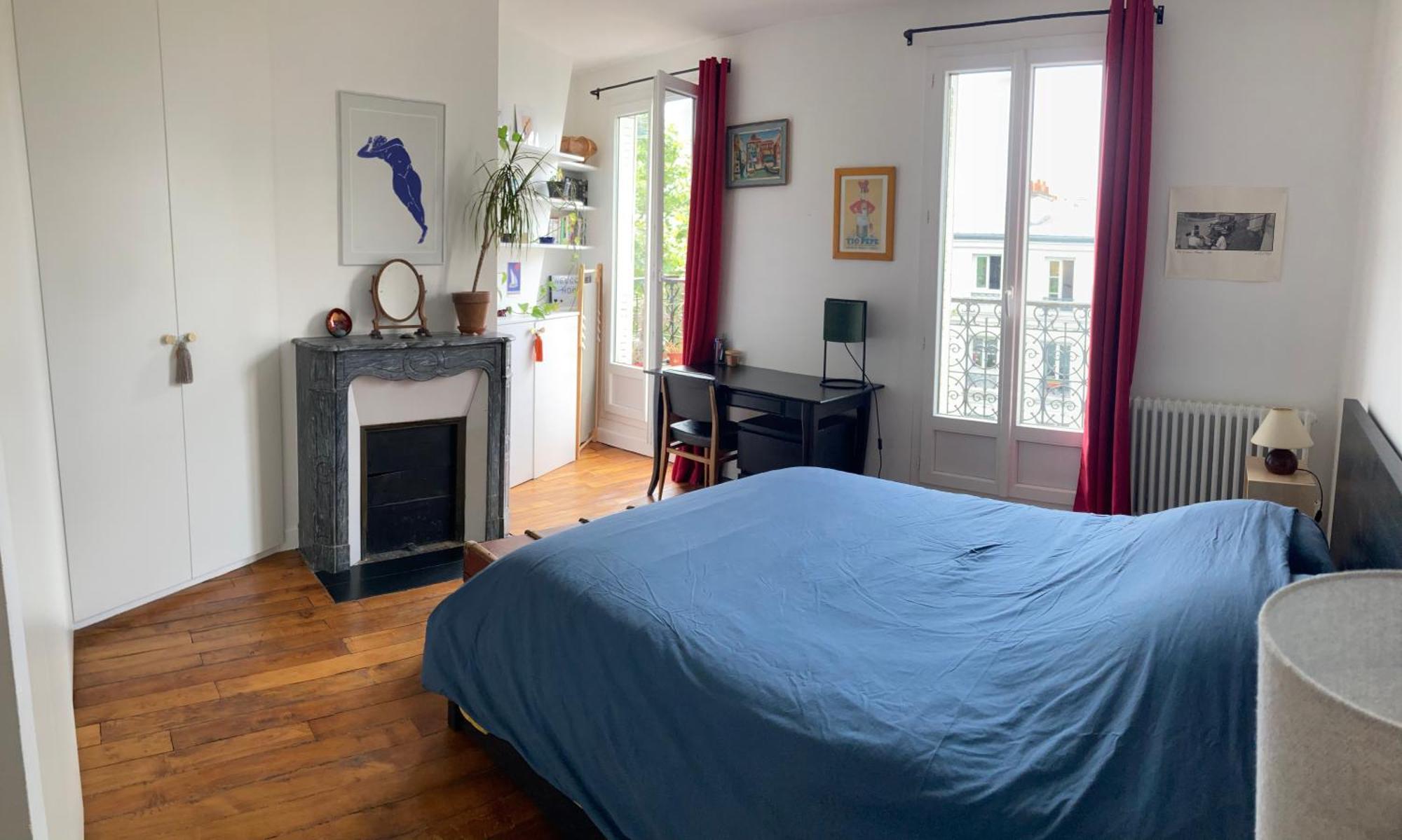 54m2 Quartier Jourdain 75020 Etage 5 Sans Ascenseur Apartment Paris