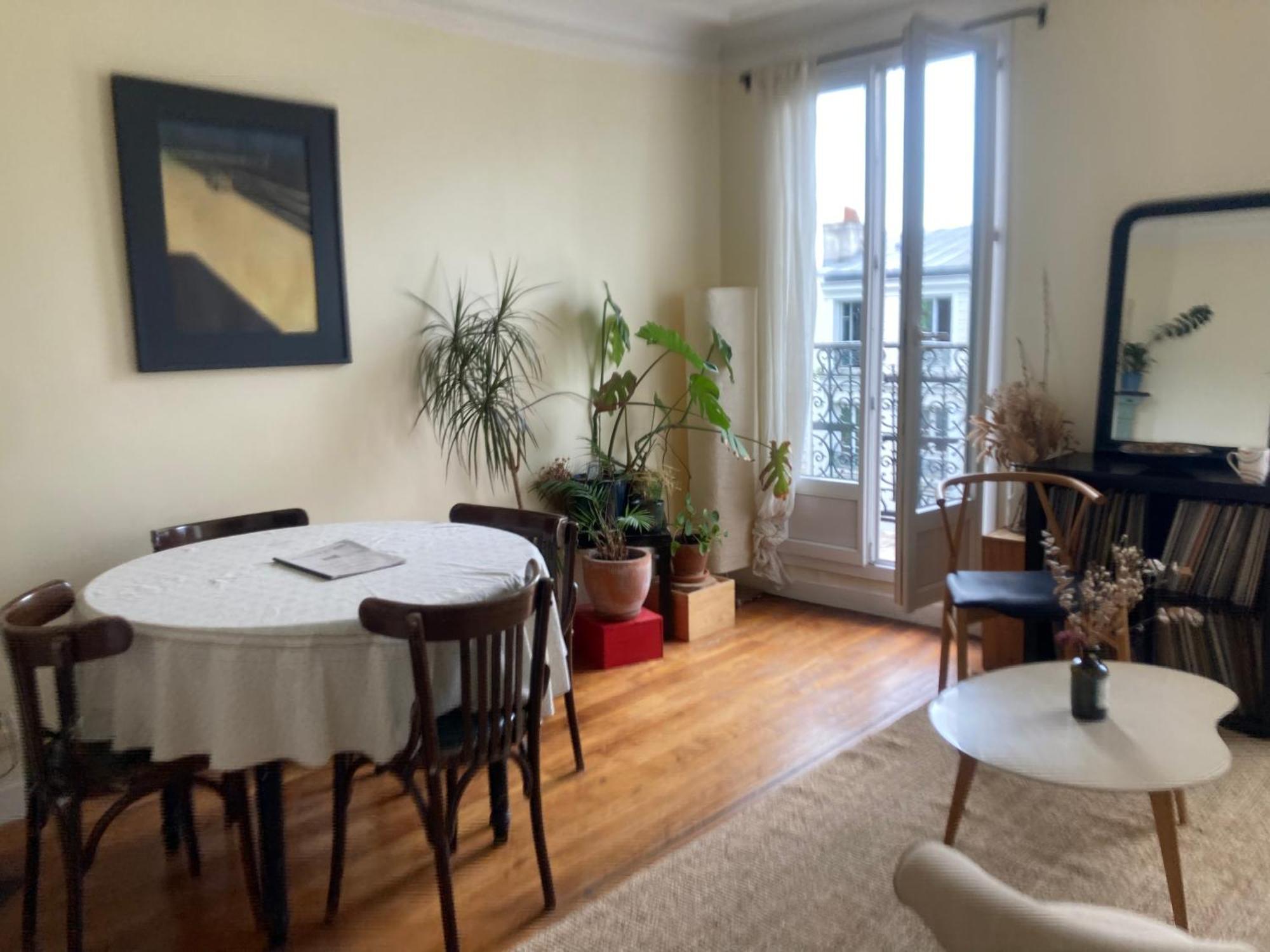 54m2 Quartier Jourdain 75020 Etage 5 Sans Ascenseur Paris